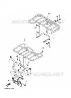 PARE CHOCS pour Yamaha YFB250FW de 2000