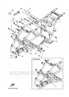 CADRE pour Yamaha YFM125A de 2013