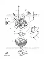 CULASSE pour Yamaha YFM125A de 2013