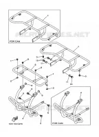 PARE CHOCS pour Yamaha YFM125A de 2013