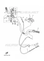 GUIDON ET CABLES pour Yamaha YFM250 de 2004