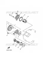 POMPE A HUILE pour Yamaha YFM250 de 2004