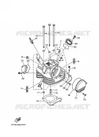 CULASSE pour Yamaha YFM350R de 2008