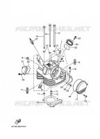 CULASSE pour Yamaha YFM350R de 2011