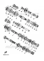 TRANSMISSION pour Yamaha YFM350 de 2013