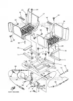 SUPPORT / REPOSE PIEDS pour Yamaha BRUIN 350 2WD de 2006