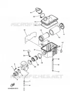 ADMISSION pour Yamaha YFM350A de 2011