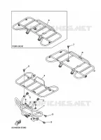 PARE CHOCS pour Yamaha BRUIN 350 4WD de 2005