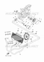 POMPE A HUILE pour Yamaha YFM350FWA de 2013