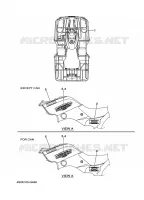 EMBLEME pour Yamaha YFM350FWAN de 2008