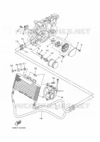 POMPE A HUILE pour Yamaha YFM350FWAN de 2011
