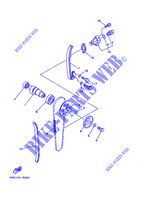 ARBRE A CAMES / CHAINE DE DISTRIBUTION pour Yamaha YFM350FW-X de 2000