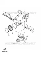 BRAS ARRIERE pour Yamaha YFM350FW-X de 2000