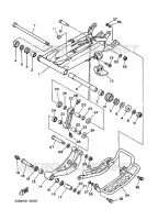 BRAS ARRIERE pour Yamaha YFM350X  de 2003