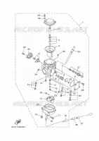 CARBURATEUR pour Yamaha YFM400FWB de 1999