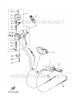 GUIDON ET CABLES pour Yamaha YFM450FAS  de 2006