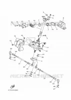 DIRECTION pour Yamaha YFM450FWAD  de 2011