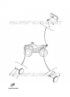 PARTIE ELECTRIQUE 2 pour Yamaha YFM450FWAN de 2008