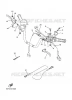 COMMODO / LEVIER pour Yamaha YFM600FWA de 2000