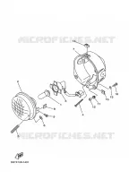 PHARE  pour Yamaha YFM600FWA de 2001