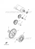 DEMARREUR pour Yamaha YFM660R de 2003