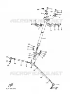 DIRECTION pour Yamaha YFM660R de 2004