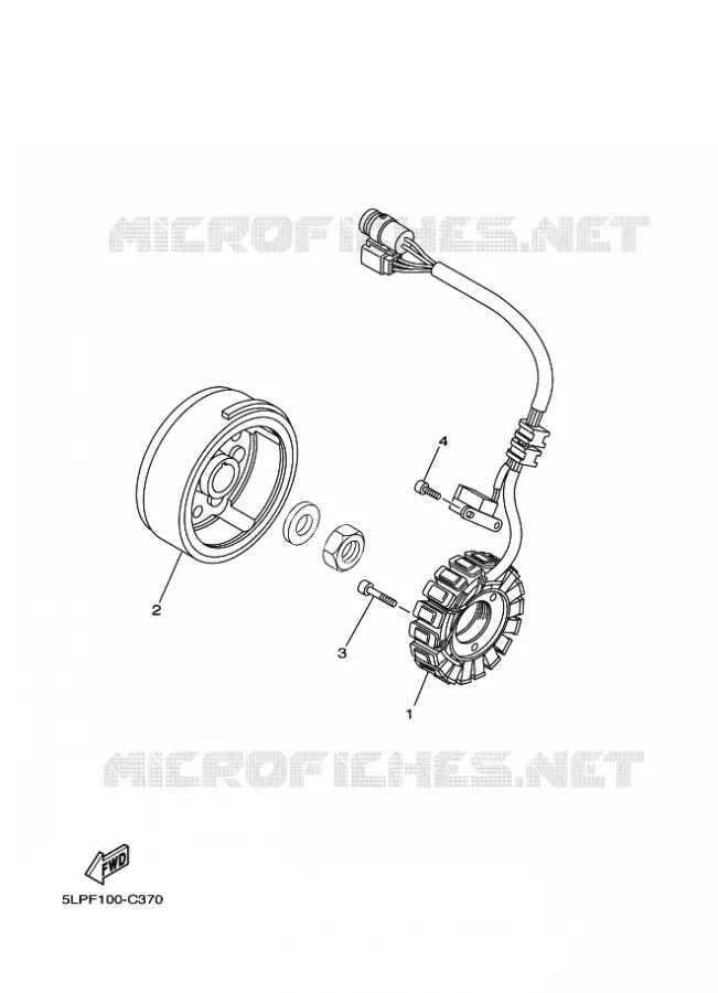 ALLUMAGE Yamaha QUAD 660 2004 RAPTOR  YFM660R YFM660RS