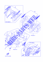 EMBLEME / ETIQUETTE 1 pour Yamaha RAPTOR 700 SPECIAL EDITION de 2010
