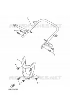 PARE CHOCS pour Yamaha RAPTOR 700 SPECIAL EDITION de 2010