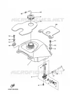 RESERVOIR A ESSENCE pour Yamaha YFS200 de 2006