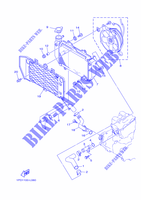 RADIATEUR / DURITES pour Yamaha YFZ450  de 2012