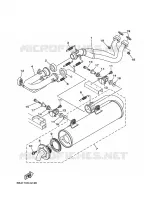 ECHAPPEMENT pour Yamaha YXR700F de 2009