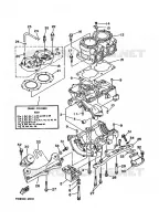 CYLINDRE / CARTER MOTEUR pour Yamaha MJ700TL de 1994