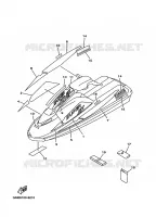 EMBLEME / OUTILS pour Yamaha SJ700A  de 1998