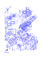 CYLINDRE / CARTER MOTEUR pour Yamaha GP760V de 1997