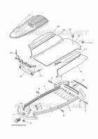GUNWALE & MAT pour Yamaha SJ700B-M de 2013