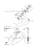 RESERVOIR D'HUILE pour Yamaha VX700-H de 2009
