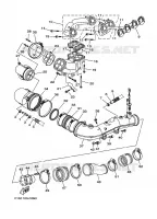 ECHAPPEMENT 1 pour Yamaha FX1100 de 2005