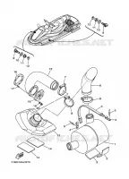 ECHAPPEMENT 3 pour Yamaha FX1100 de 2005
