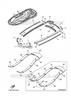 GUNWALE & MAT pour Yamaha FX1100 de 2005