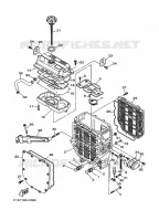 RADIATEUR D'HUILE / ECHANGEUR pour Yamaha FX1100 de 2005