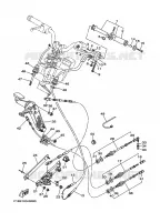 CABLE DE COMMANDE pour Yamaha FX1100  de 2004
