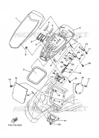 ENGINE HATCH 2 pour Yamaha FX1100  de 2004