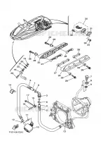 HULL & DECK pour Yamaha FX1100  de 2004