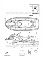 EMBLEME pour Yamaha GP1200A-B  de 2003