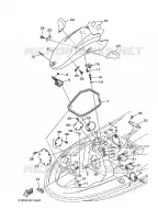 ENGINE HATCH 2 pour Yamaha SV1200 de 2000