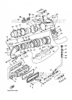 ECHAPPEMENT 1 pour Yamaha SV1200Y de 2004