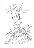 ENGINE HATCH 2 pour Yamaha SV1200Y de 2004