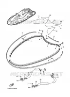 GUNWALE & MAT pour Yamaha SV1200Y de 2004