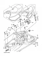 SELLE / SERRURE pour Yamaha SV1200Y de 2004